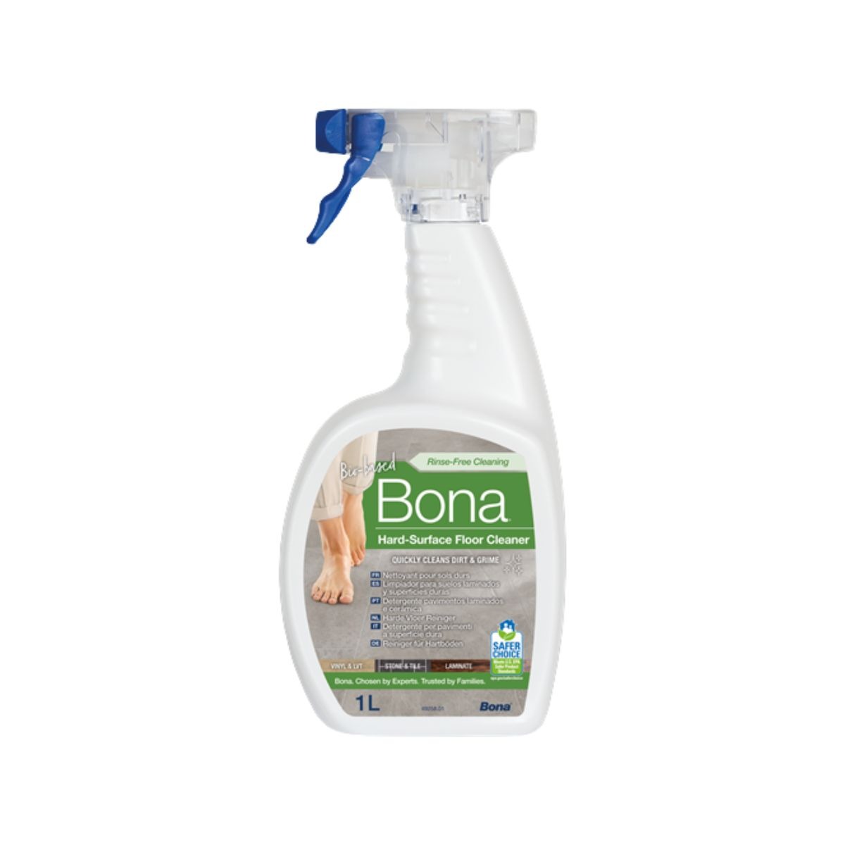 Detergente Spray Limpeza Pavimentos Laminados e Cerâmicos 1L BONA