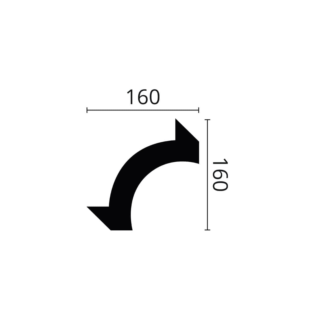 Canto NOMASTYL O16 40x20x130mm - Image 3