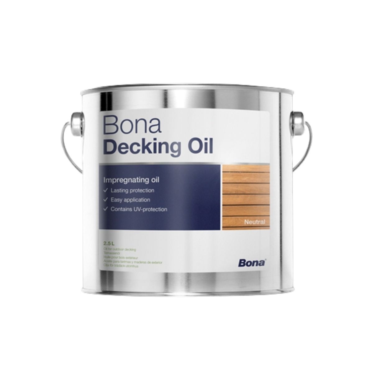 Óleo Deck BONA DECKING OIL Cinzento 2,5L