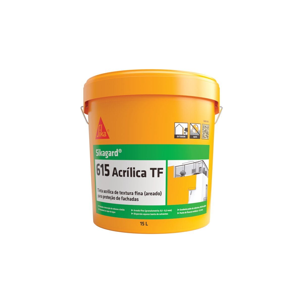 SIKAGARD 615 15L Areada Textura Pintura Acrílica