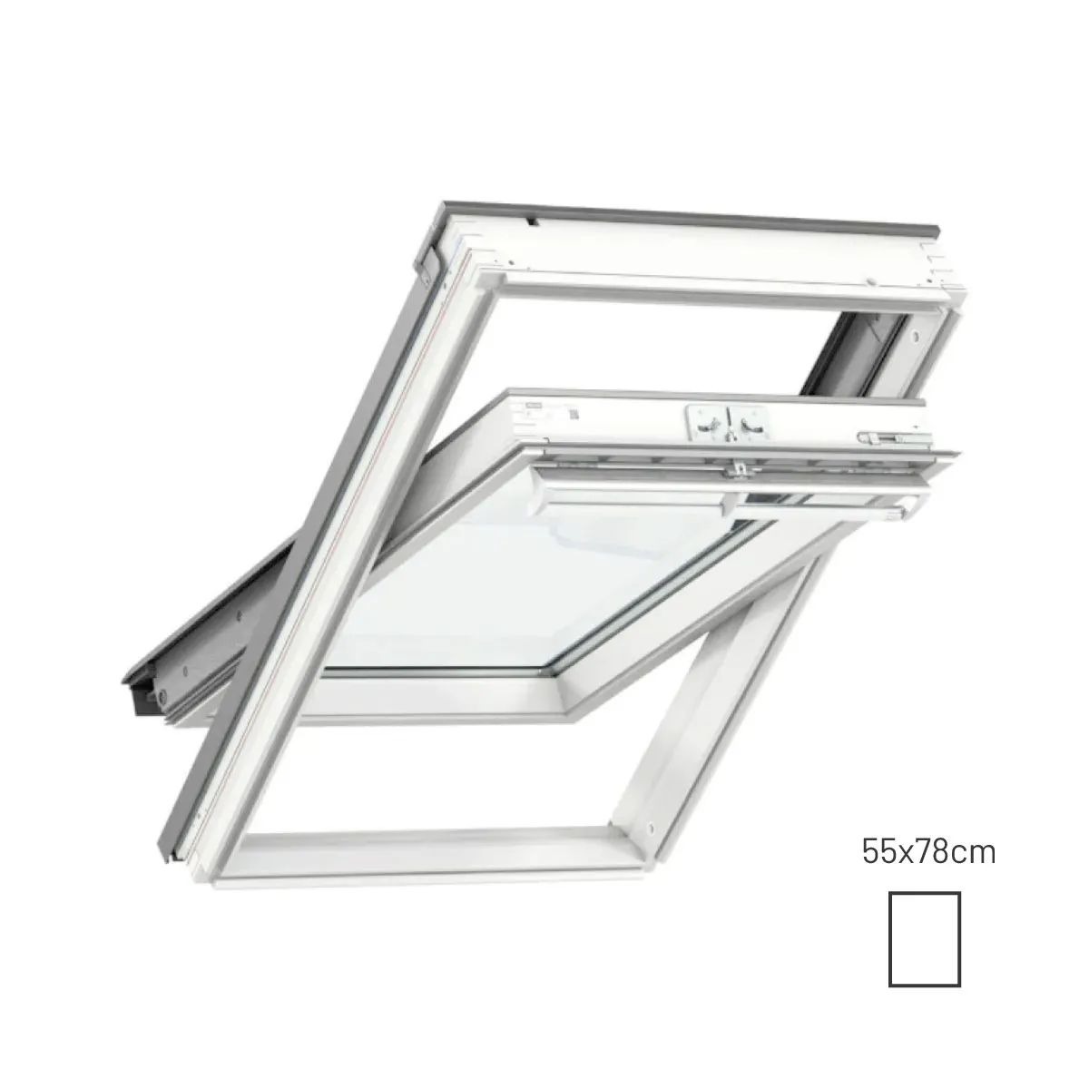 Janela de Sótão Manual Basculante VELUX GGL 2070 BK04 47x98cm