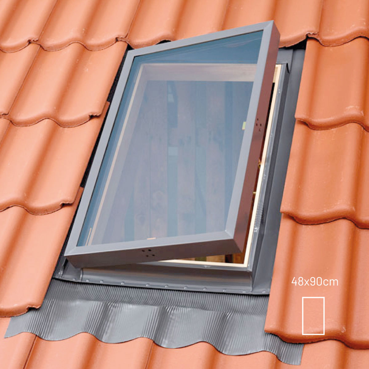 Janela Clarabóia para Sótão VELTA 034 48x90cm VELUX