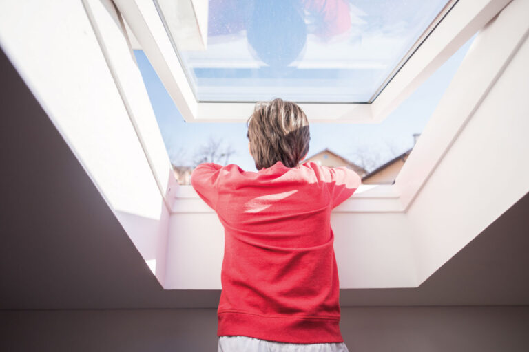 Ventilação natural em casa
