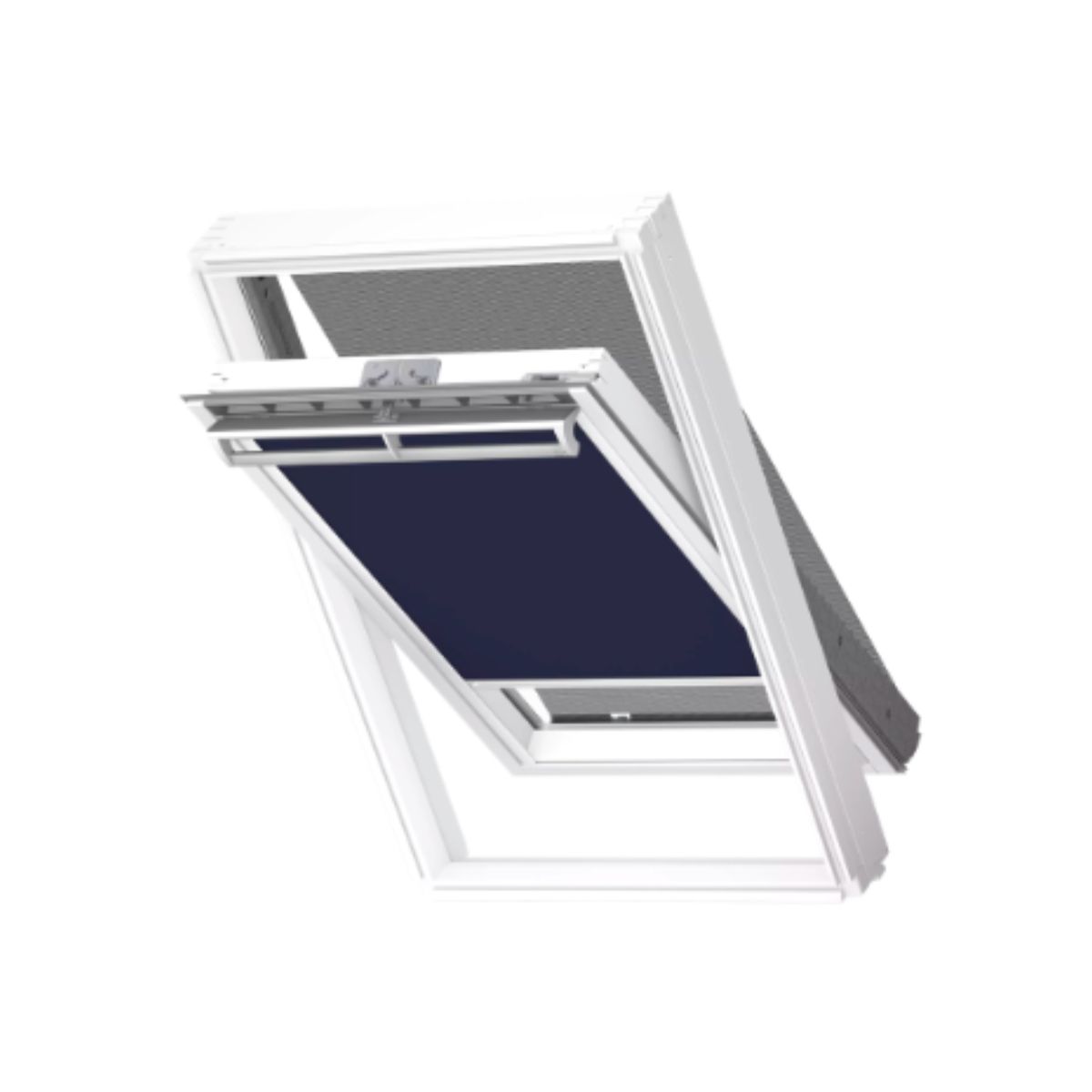 DOP Cortina Azul Escuro VELUX DKL 1100SWL + MHL CK02 55x78cm