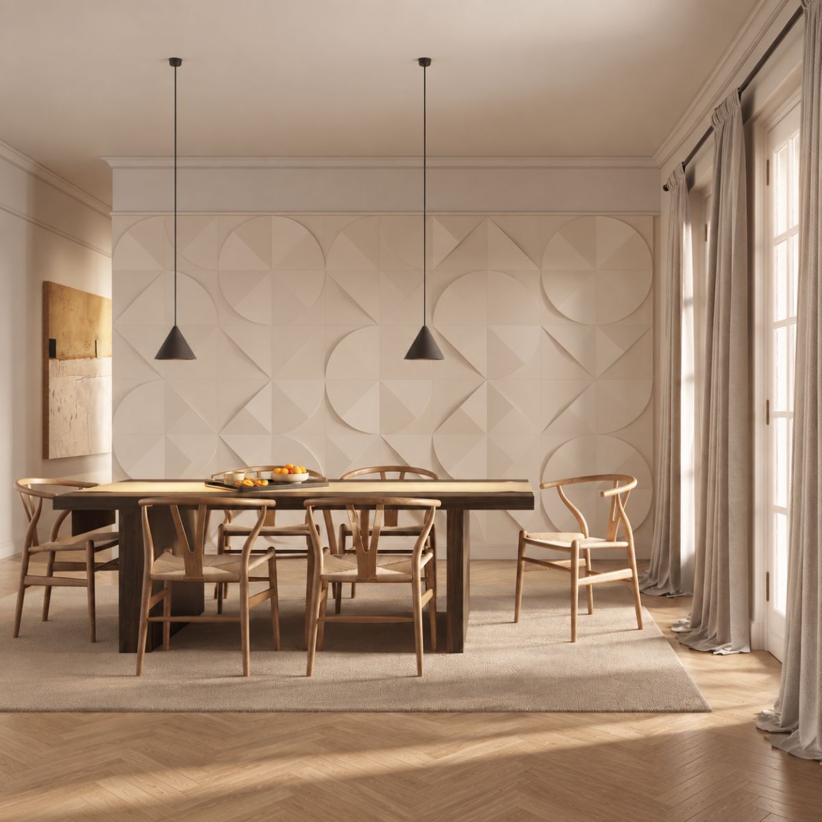 Painel CURVE ARSTYL 380x380x31mm