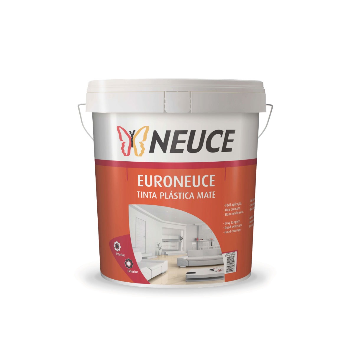 EURONEUCE Tinta Plástica INT/EXT Branco NEUCE 15L
