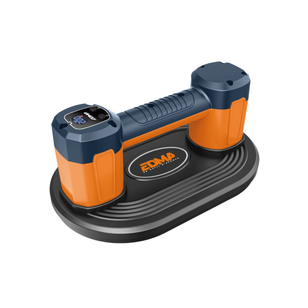 Ventosa Dupla Cerâmica 160kg Bateria USB-C EDMA