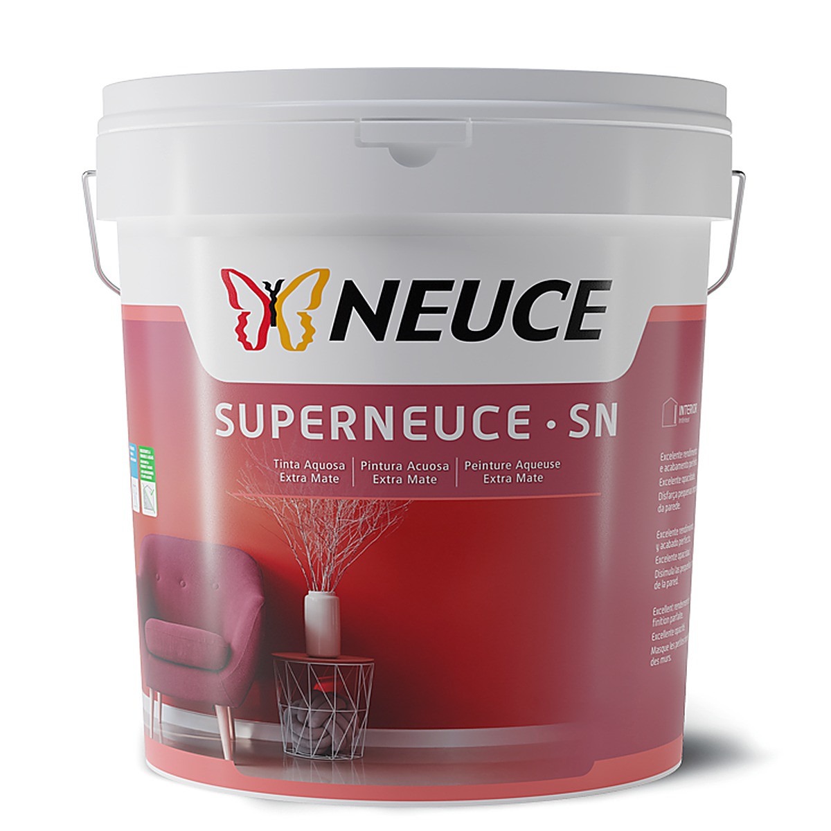 TINTA SUPERNEUCE SN BRANCO NEUCE 5LT