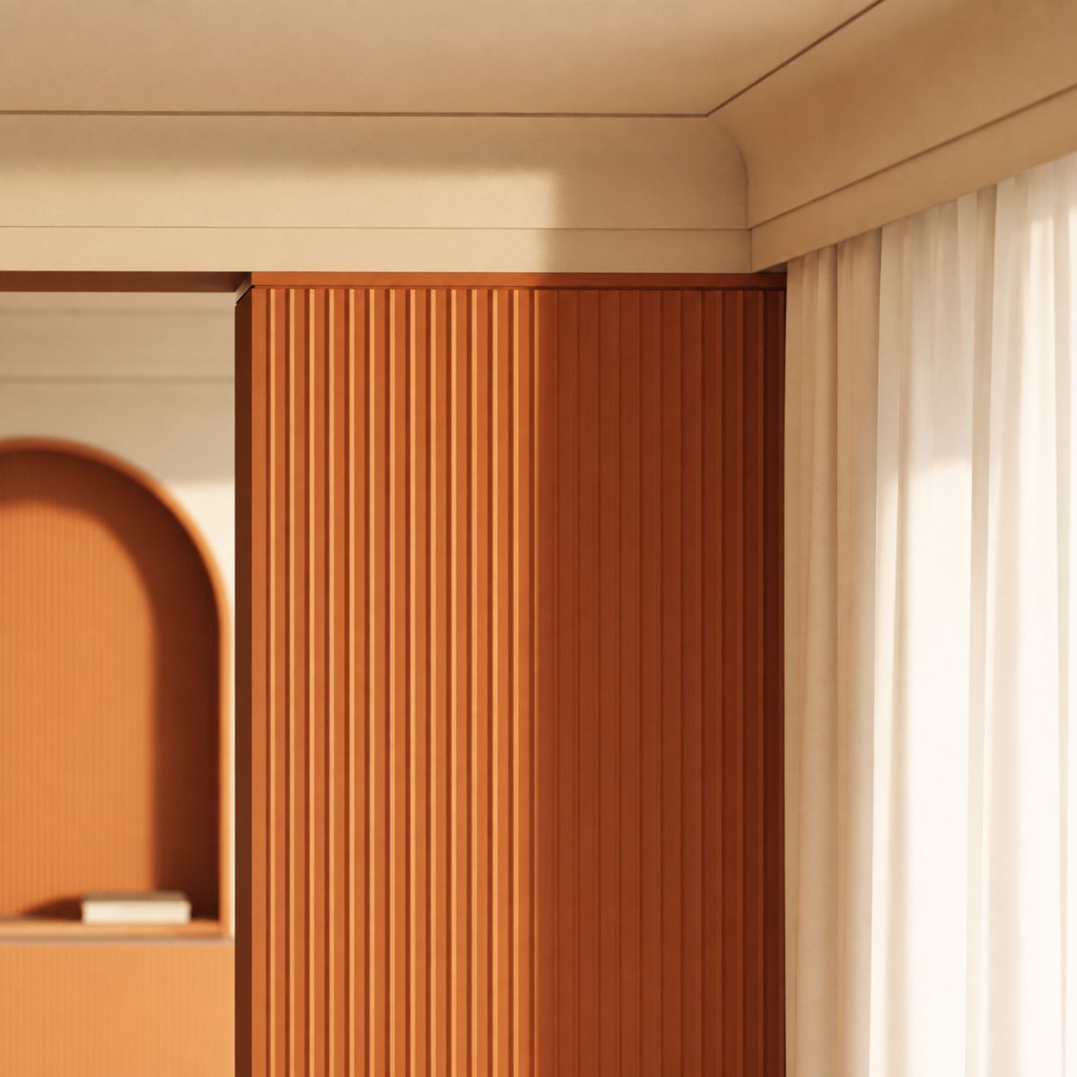 Painel PLISSÉ L WALLSTYL 9.5x250x2000mm