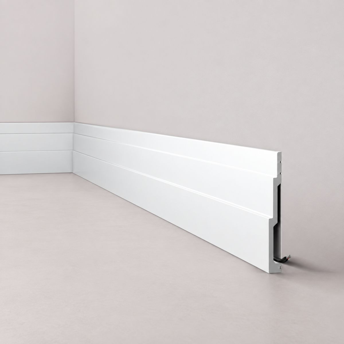 Rodapé WALLSTYL FT18 180x20mm 2M