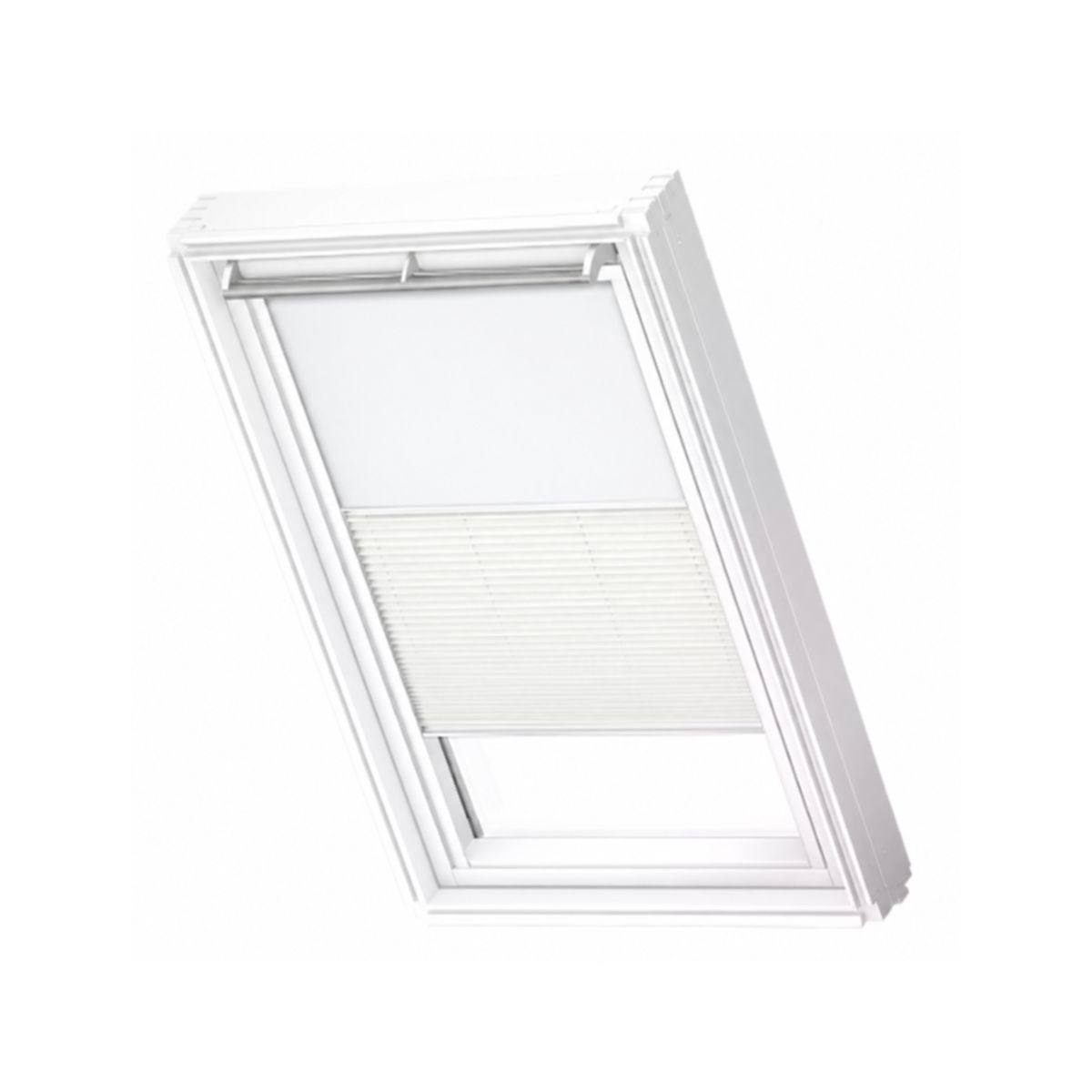 Cortina Escurecimento 2 em 1 Branco VELUX FK04 1025SWL