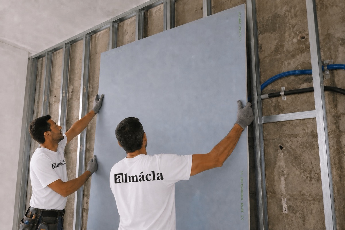 Placas de Gesso Cartonado
