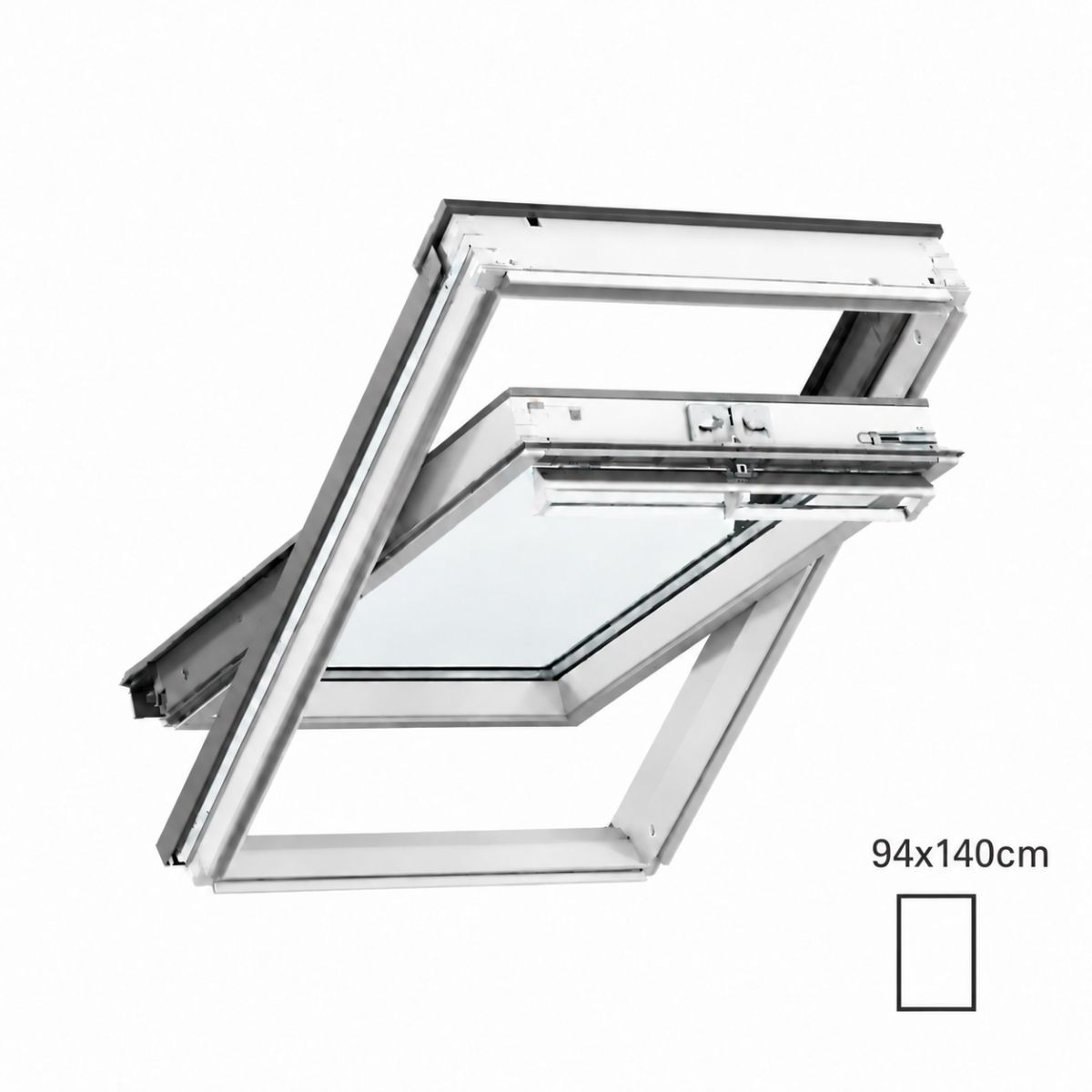 Janela de Sótão Basculante Manual VELUX GGL PK08 2066 94x140cm
