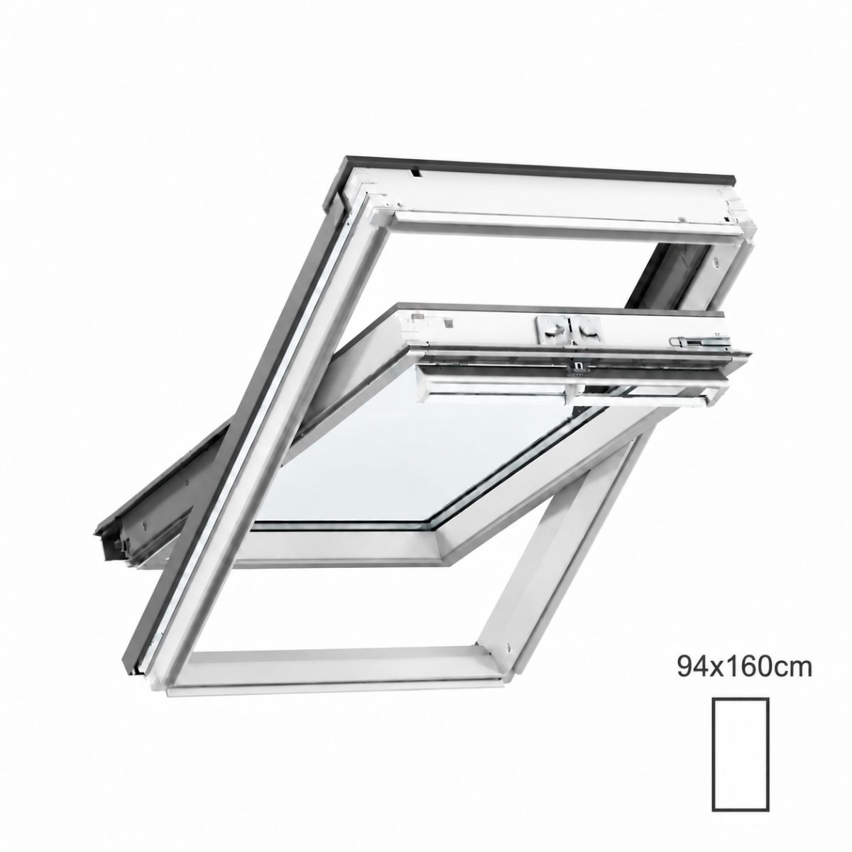 Janela de Sótão Manual Basculante VELUX GGL PK10 2066 94x160cm