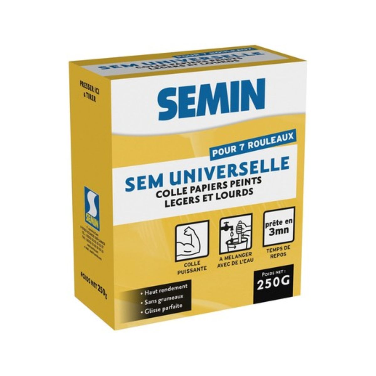 SEMIN Sem-Universelle Cola de Papel de Parede 250GR