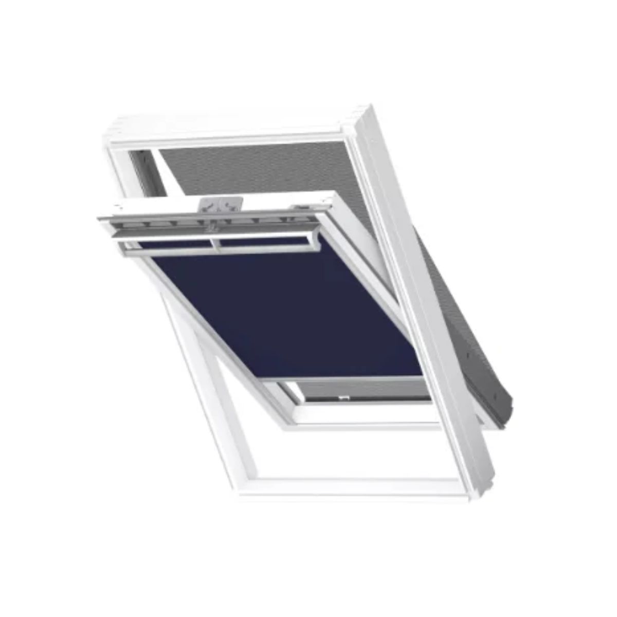 DOP Cortina Azul Escuro VELUX DKL 1100S + MHL BK04 47x98cm